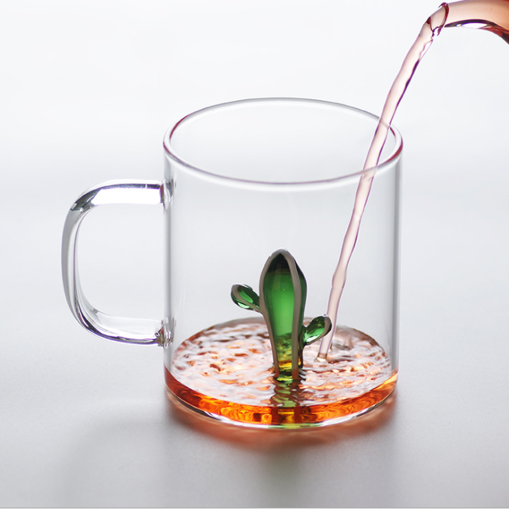 Best-Glass-Coffee-Mug-with-3D-cactus-on-the-bottom