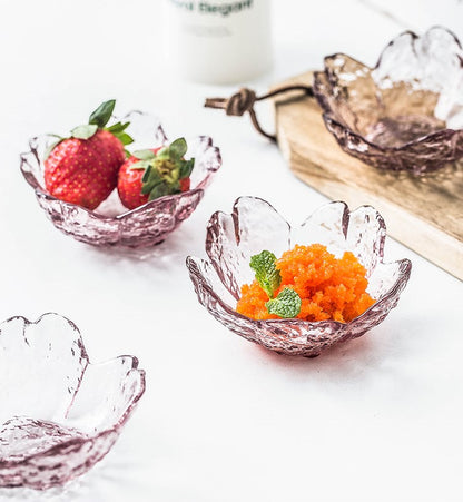 condiment bowls, sakura bowls, cherry bowls, cherry blossom bowl, small condiment bowls, japanese style bowls, japanese dipping bowls, japanese sauce bowls