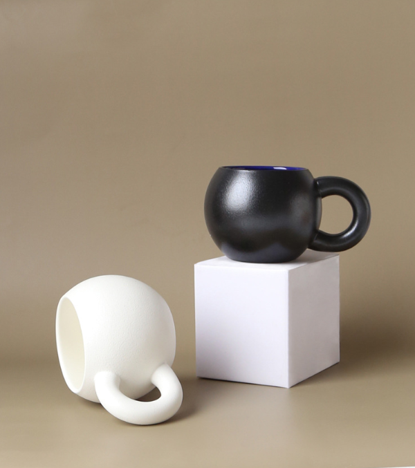 chubby mug, ceramic coffee mug, funny mug, cute coffee mug, 