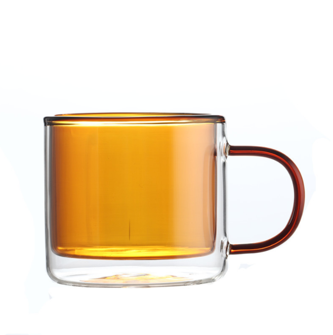 Double Wall Cups Glass -, Insulated Thermal Mugs Glasses For Tea