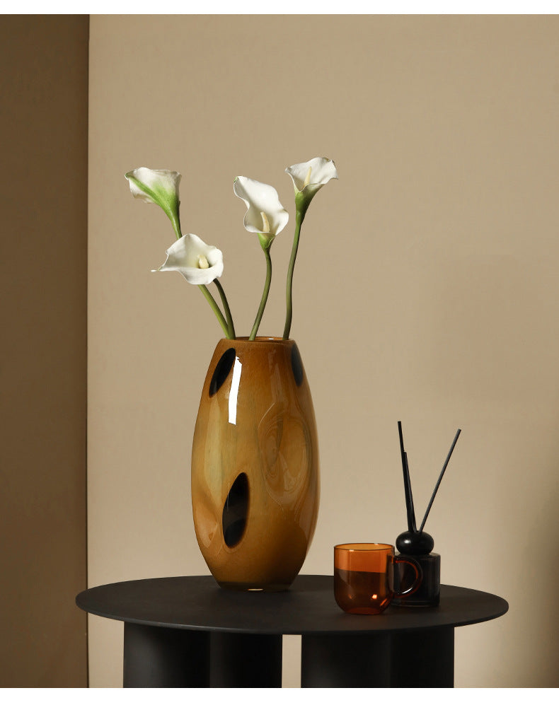 handblown-polka-dot-glass-vase