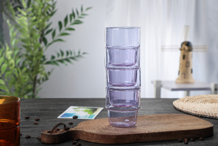 Stackable Drinking Glasses - Our Dining Table