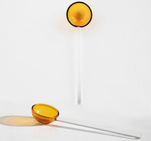 Colorful Lollipop Glass SpoonOur Dining Table
