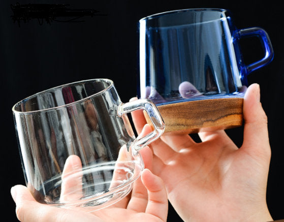 Set of 4 Colored Double Wall Insulated Glass Mug Modern Glasses Water  Glasses Design Glasses Colored Glass Mug -  Finland